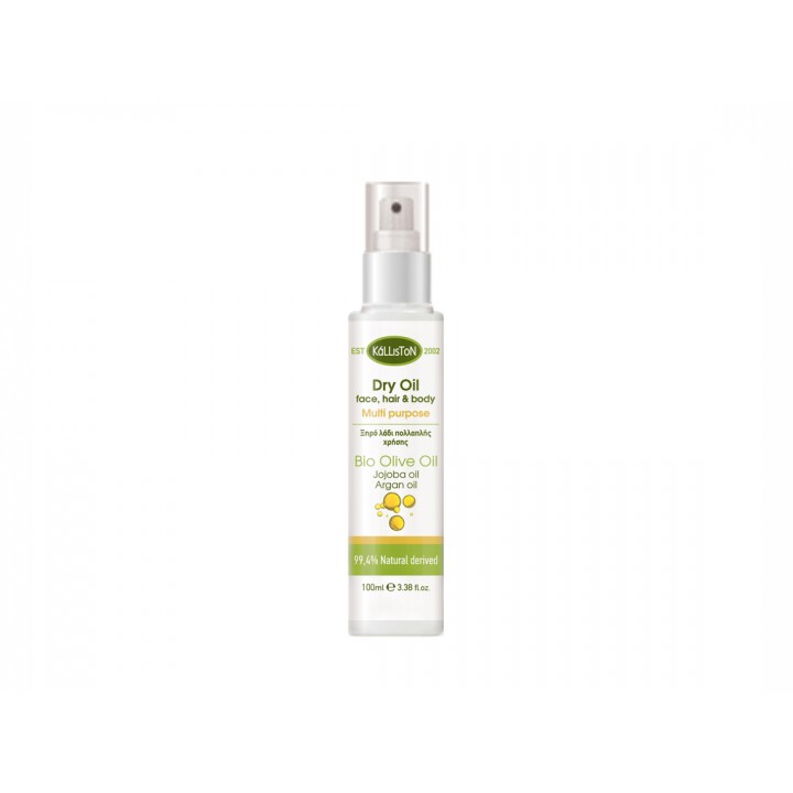 Kalliston Mehrzweck-Trockenöl 3 in 1 für Gesicht, Körper und Haare