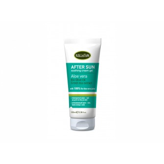 Kalliston Nach der Sonne beruhigende Creme - Gel mit 100% Bio-Aloe-Vera-Saft