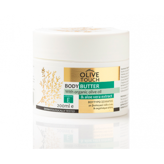Olive Touch Körperbutter mit Bio-Olivenöl und Aloe-Extrakt