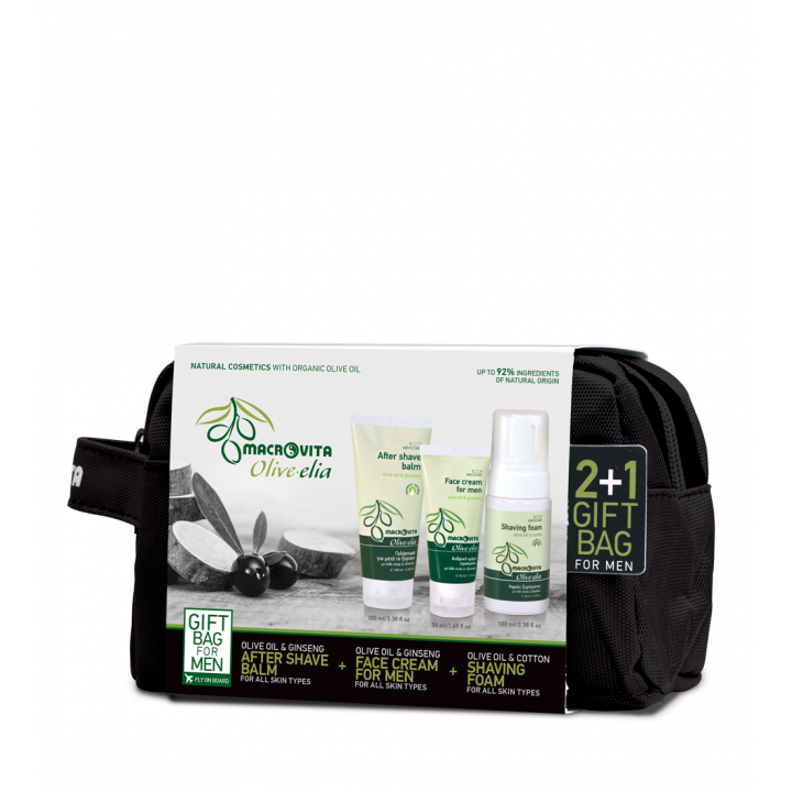 Olivelia After Shave Balsam - Gesichtscreme für Männer - Rasierschaum