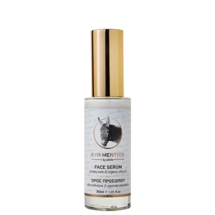 Gesichtsserum aus Eselsmilch und Bio-Olivenöl