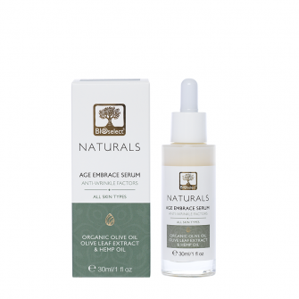 Bioselect Naturals Age umfasst Serum für Gesicht und Hals