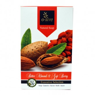 O-live Bittere Mandelseife und Goji-Beere mit nativem Olivenöl extra
