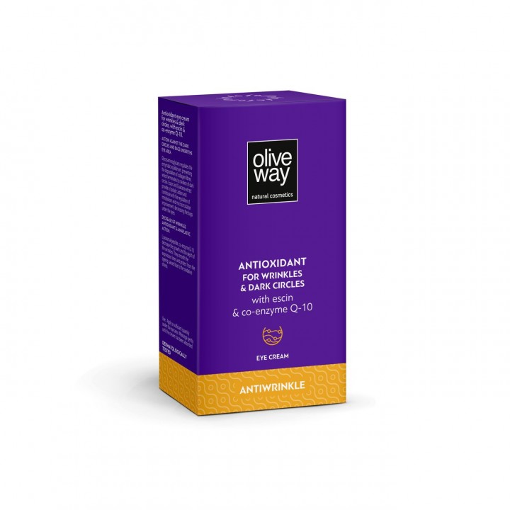 Oliveway Антиоксидантный крем для глаз для уменьшения морщин и темных кругов