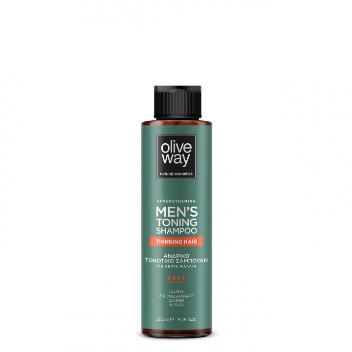 Oliveway Men’s toning shampoo for thinning hair
