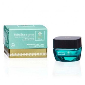 Olive Spa Spirulina Feuchtigkeitsspendende Gesichtscreme